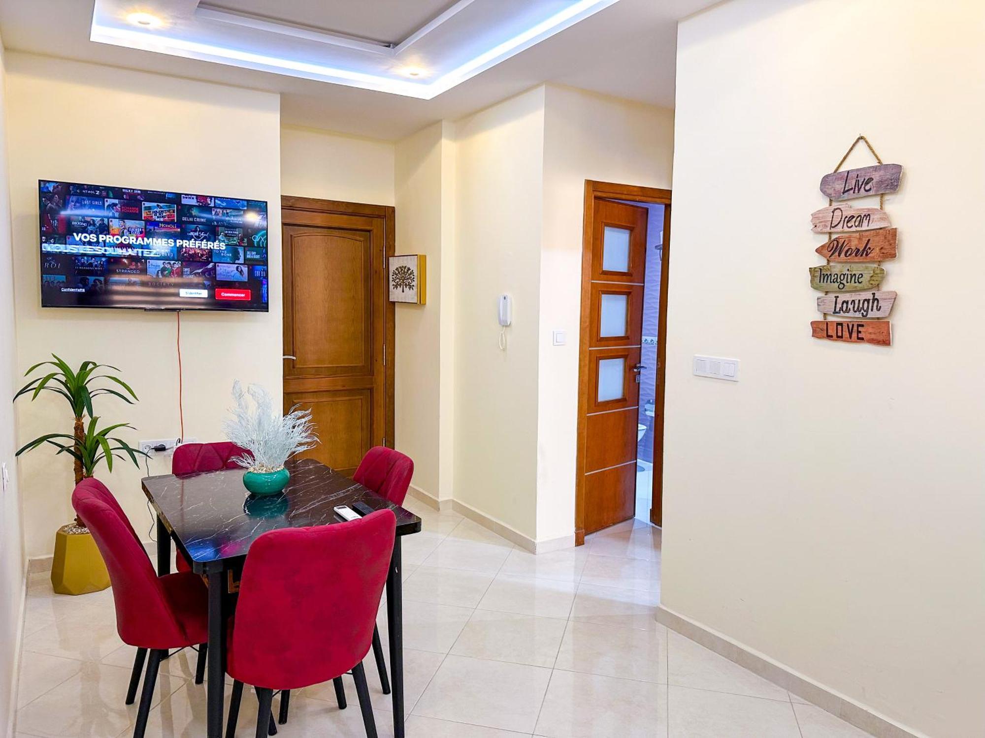 Elite Holiday Home - Luxury & Centric Flat Tánger Exterior foto