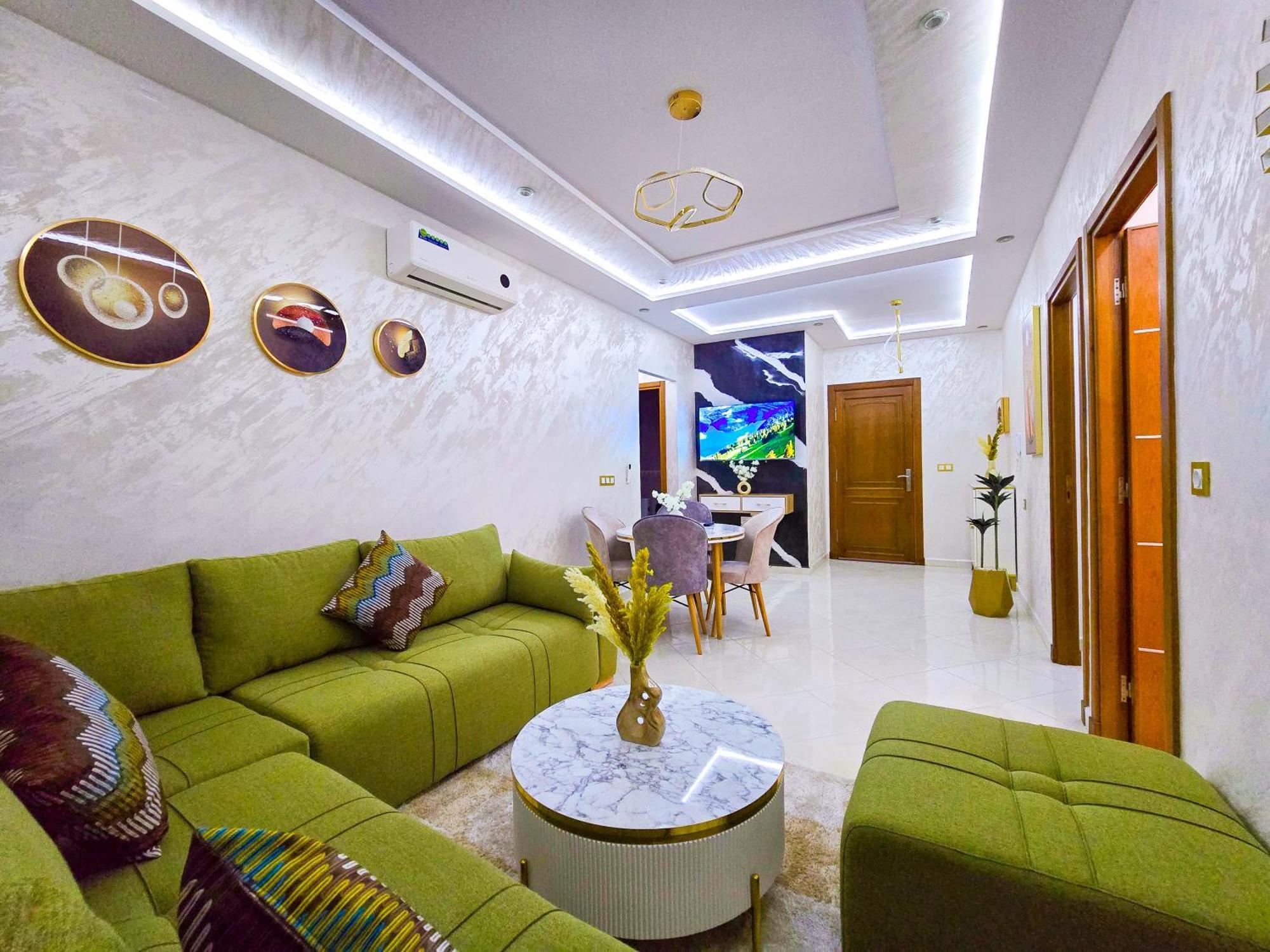 Elite Holiday Home - Luxury & Centric Flat Tánger Exterior foto