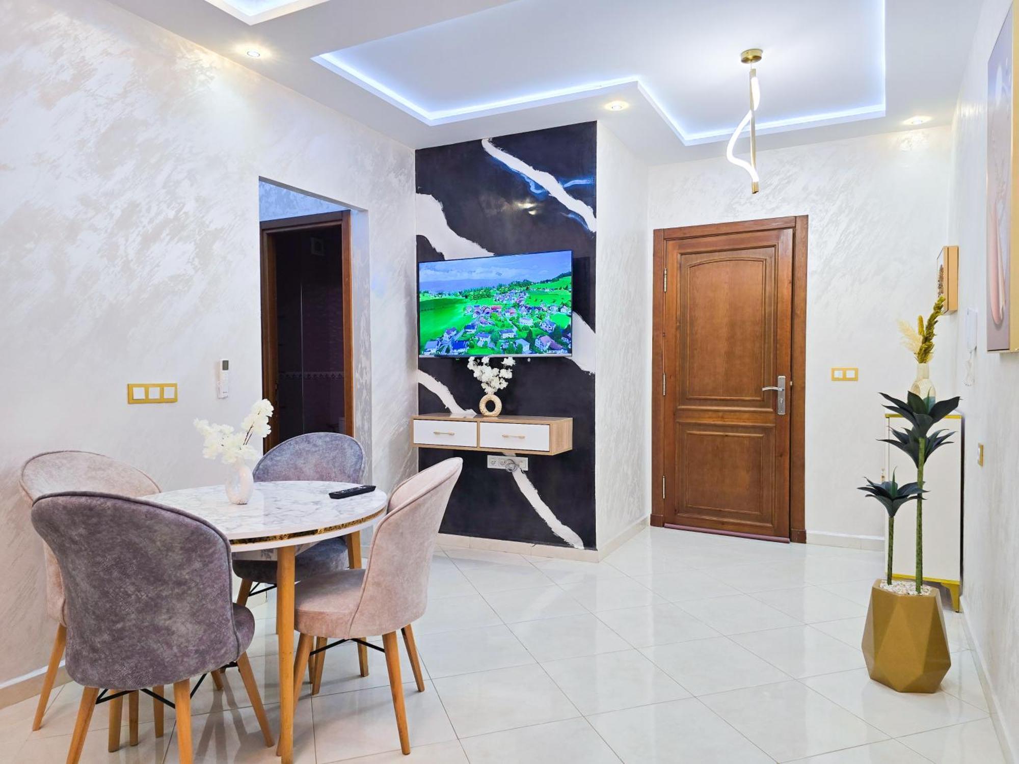 Elite Holiday Home - Luxury & Centric Flat Tánger Exterior foto