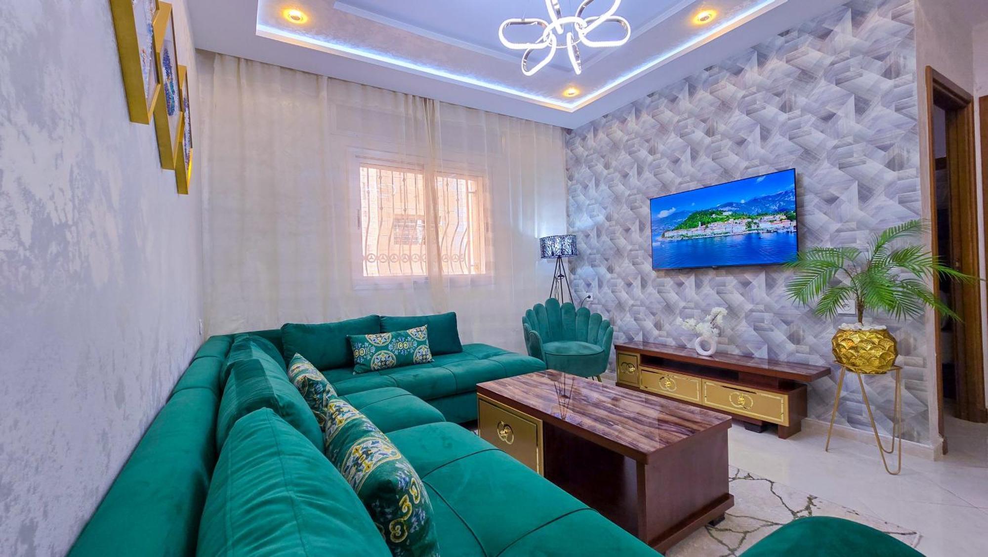 Elite Holiday Home - Luxury & Centric Flat Tánger Exterior foto